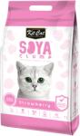 KIT CAT Asternut igienic pentru pisici KIT CAT SOYA CLUMP - Strawberry- 7L