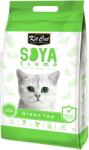 KIT CAT Asternut igienic pentru pisici KIT CAT SOYA CLUMP - Green Tea- 7L