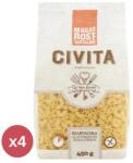 CIVITA Kukorica száraztészta szarvacska 4X450 g