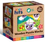 Kids Hits Kids Hits, Fa puzzle kocka, Vidám farm (KH20/022)