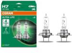 OSRAM Ultra Life H7 halogén fényszórólámpa, 12V, 1500 lumen, hosszú élettartam akár négyszeres, ezüst fej (4062172387613)