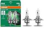OSRAM Ultra Life H4 halogén fényszórólámpa, 12V, 1650/1000 lumen, 3200 K, 4x hosszabb élettartam (4062172387491)