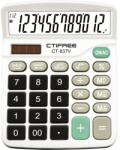 nan CTIFREE CT-837V számológép, 120x150mm, 12 számjegy, dual power, 2 év garancia (CT-837V)