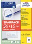 AVERY 4781-65 97 x 42, 3 mm univerzális 50+15 lap 780 db-os etikett (4781-65) - procompkft