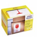 AVERY 7251 Törékeny piktogram 74x100mm 200db-os címke (7251)