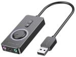  HANGKÁRTYA USB 2.0 -> 3*3.5mm, (stereo) 0, 15, Vention (RBB)