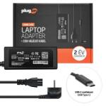 PlugOn Dell AB48029 20V 3, 25A / 5V 3A (65W) USB-C PlugOn 16201 utángy. NB töltő (AB48029)