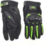 Tornado Protektoros Motoros Kesztyű (Fekete-zöld) (Tip2)