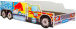  Monster Truck egyszemélyes ágy 160x80 matraccal