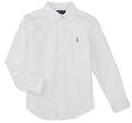 Ralph Lauren Hosszú ujjú ingek LS BD-TOPS-SHIRT Fehér 5 éves