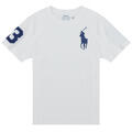 Ralph Lauren Rövid ujjú pólók SS CN-TOPS-T-SHIRT Fehér 8 Jahre - spartoo - 25 909 Ft