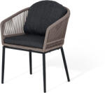 Tchibo - Karosszék kerek hátlappal és textilhálóval - szürke