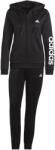 adidas Анцуг Adidas Women's Fleece Tracksuit - Black/White
