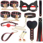 INTOYOU - BDSM kezdő szett - 7 részes (fekete) - sexshopcenter