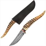 HARAHU Cuțit de exterior UB-39070 - Argintiu / Maron KP39070