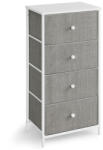 Artium Szürke komód 45×30×92 cm méretben - AUK-E1031-GREY (artAUK-E1031-GREY)