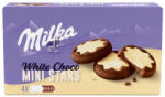 Milka White Choco Mini Stars kakaós keksz tej-és fehér csokoládéval 150g