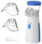 Mesh Hordozható Inhalátor Mesh Porlasztó Fehér-kék Univerzális 2 Maszk (NE-MO3)