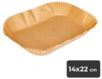 Bewello 14 x 22 cm-es téglalap alakú Air fryer sütőpapír 50 db