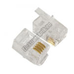  5001 RJ10 Telefon dugó 4P4C