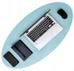  Nagy egérpad 90 cm ovális kétoldalas rózsaszín-kék (Podkładka Pod Myszkę Duża Gamingowa)