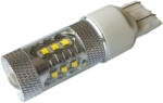 Autoledky Cree LED bec auto T20/W21 Canbus alb 5W 7440 (195)