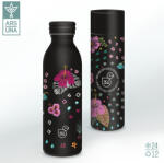 Ars Una duplafalú fémkulacs 500ml, Black Hibiscus