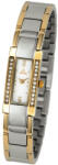 ASTRON 5741-7 női karóra, bicolor színű fém tok, bicolor fémcsat, fehér számlap, keményített ásványüveg, quartz szerkezet, cseppmentes vízállóság (5741-7) - astronora