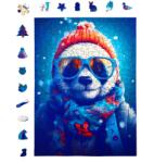 Milliwood Cezary, az őrült panda fa puzzle (5023)