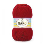  Nako Elit baby bolyhosodásmentes fonal 00298 - Sötétpiros