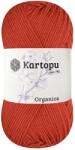  Kartopu Organica 100% pamut fonal 260 - Terrakotta