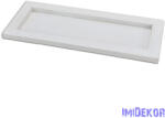  Fa tálca keret 35x15cm - Fehér