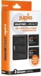 Jupio Value Pack: 2x Enduro GoPro HERO13 akkumulátor (1900mAh) + Kompakt USB hármas töltő