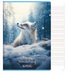 Herlitz A5 füzet, 32 lap, dupla színes vonalas, 1 db (400196789)