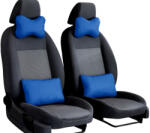  Autós nyak és derékpárna szett Candy Prémium Eco bőr kék színben PÁRBAN (CANDYECO4PA)