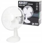 Kinzo Asztali ventilátor 35W fehér 3 sebesség oszcilláció (05040)