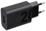 Motorola hálózati töltő Type-C aljzat (20W, gyorstöltő) FEKETE (MC202L) - bluedigital