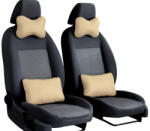  Autós nyak és derékpárna szett Candy Prémium Eco bőr bézs színben PÁRBAN (CANDYECO5PA)