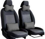  Autós nyak és derékpárna szett Candy Prémium Eco bőr szürke színben PÁRBAN (CANDYECOPA)