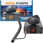 Jopix Statie radio CB JOPIX AT-606PRO ASQ, AM/FM, 4W, 12V-24V, PA, VOX, Noise Blanker (PNI-AT606) Statii radio