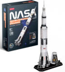  3D puzzle -NASA- Apollo Saturn V űrrakéta-136db-os CubicFun (3D-DS1059)