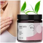 Mel Skin Krémdezodor Hosszantartó férfi női Természetes gyengéd Mel Skin (antyperspirant pot zapach bez aluminium soda)