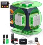 uni Нивелир лазерен с 16 зелени линии 4D, CIGMAN CM-S02, 30/50 м, Bluetooth, LCD дисплей (UNI-01012814)