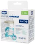 Chicco Suzete anatomice PhysioForma Dual Soft Bleu 6-16 luni, 2 bucati, Chicco