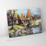 Makana Vidéki táj - Számfestő készlet, kerettel (40x50 cm)