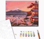 Alkotásutca Tradícionális Japán - Számfestő készlet kereten 40X50