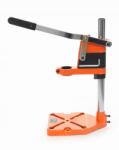 Kraft&Dele Állvány KD517 fúrógéphez, 40cm, alumínium, műanyag, pontos fúrás, 38-43mm fúrógépekhez (KD517)