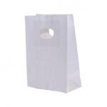 Msg Ambalaje Pungi Cadou, Sacose Cadou Albe , Maner Decupat, 20 Buc Set