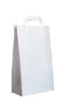 Msg Ambalaje Set 10 Saci Albi , Din Hartie Dublu Strat, Cu Maner - roambalaje - 14,52 RON