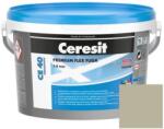 Ceresit Chit de rosturi gresie si faianta Ceresit CE 40, gri, interior exterior, 2 kg